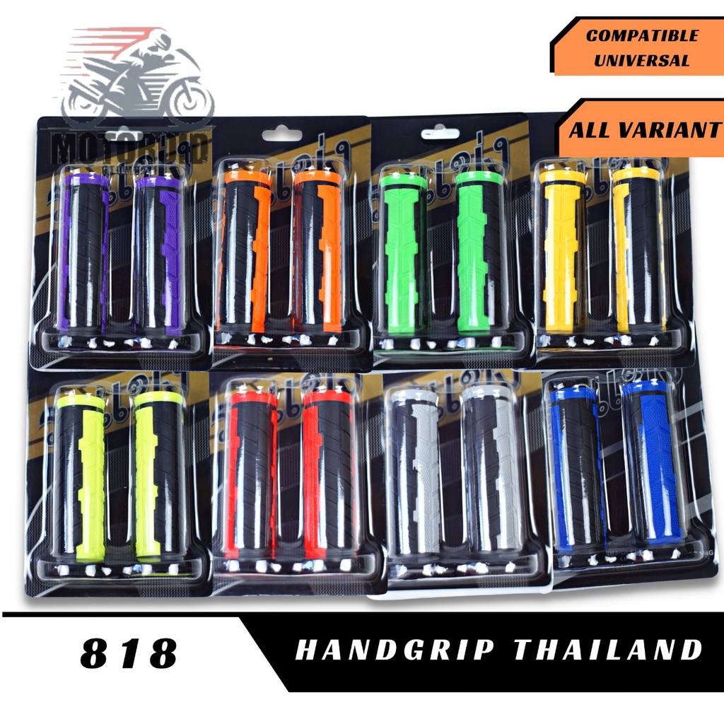 handgrip thailand karet sisik buaya grip thai rubber super empuk jalu tutup universal motor