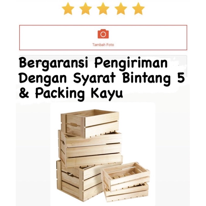 

Extra Packing Kayu Bergaransi Pengiriman