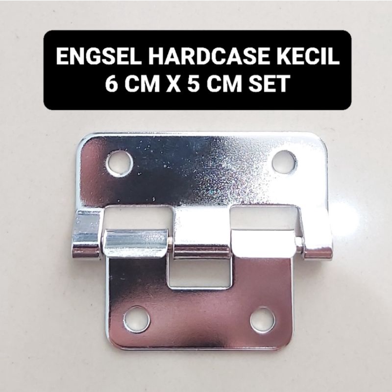 Engsel Hardcase Set Kecil 6 CM X 5 CM Besi Lepas