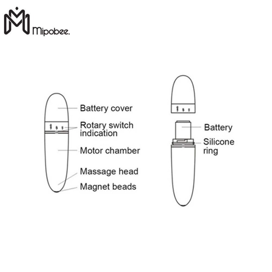 Pen Mini Perawatan Alat Pijat Mata Elektrik Face Lift Eye Massage