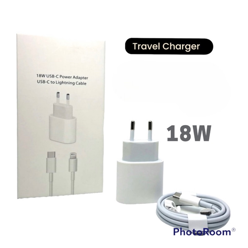 Charger phone 20w Adaptor USB C dan kabel Type C