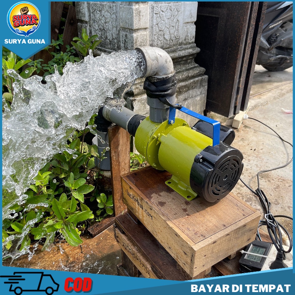 Pompa air modifikasi 2 inch untuk kolam ikan nila mampu 24 JAM NONSTOP keongan bahan PVC TEBAL ANTI 