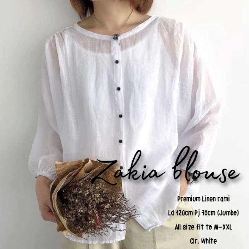 ZAKIA BLOUSE TERBARU