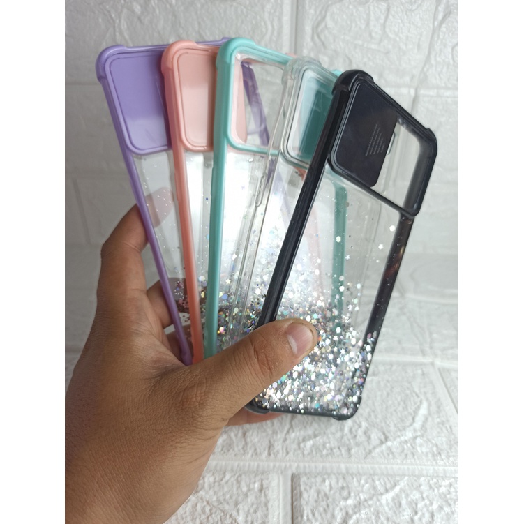 OPPO RENO 5F/A53/A33 2020/A54 4G GLITTER CASE SLIDE KAMERA PROTECTION