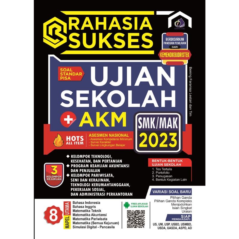 RAHASIA SUKSES UJIAN SEKOLAH + AKM SMK/MAK 2023
