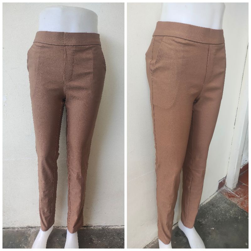 CELANA KERJA WANITA SKINNY KATUN TEBAL / Celana kerja wanita / Celana wanita / Celana kantor wanita