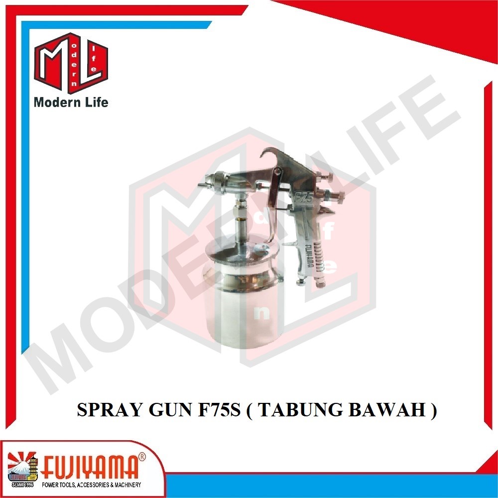 Spray Gun Spraygun FUJIYAMA F75S F75 ( Tabung Bawah ) 750cc