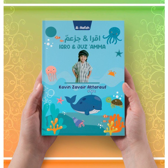 IQRO & JUZ AMMA ANAK/IQRA CUSTOM NAMA/IQRO CUSTOM FOTO