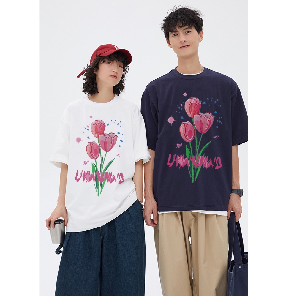 RDGF official shop Korean style Seri kaos couple terbaru 2023/kaos oversize/kaos couple/kaos keren/ootdsupply/