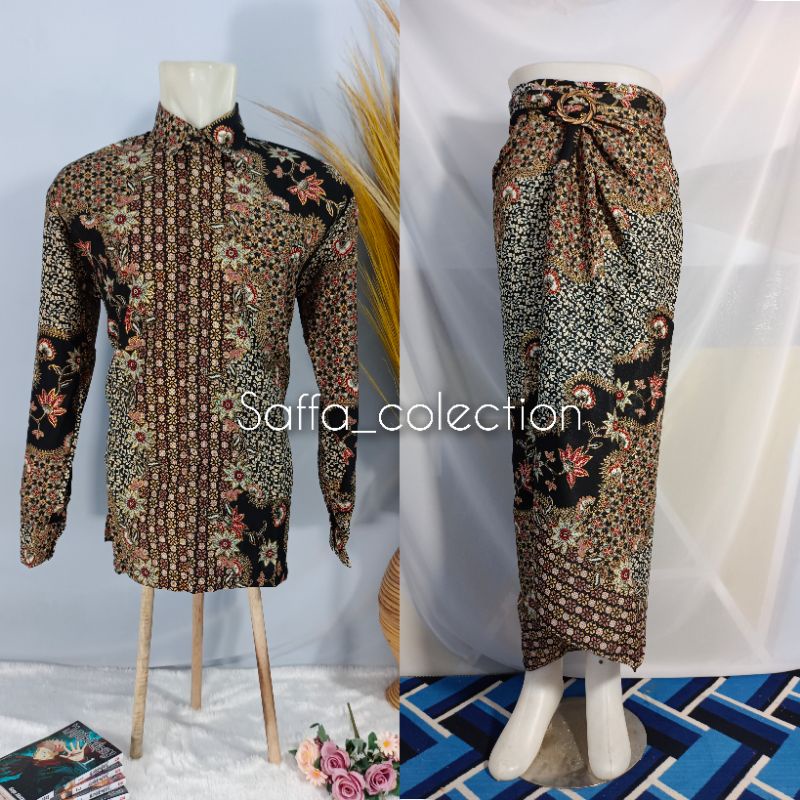 kemeja couple pasangan/kemeja couple rok lilit/couple