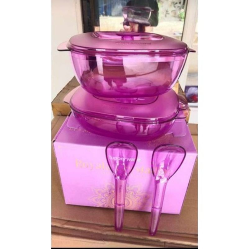 Crystalline Serving Set / Tupperware