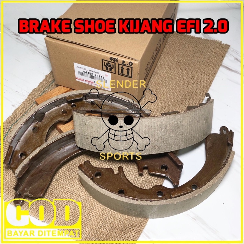 BRAKE SHOE KIJANG EFI 2.0 - KAMPAS REM BELAKANG KIJANG KRISTA 2.0