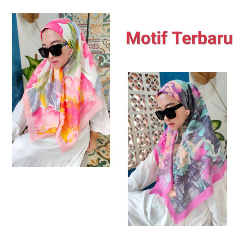 TERLARIS VOAL MOTIF BANIESCOOP KW / VOAL MOTIF LASERCUT / VOAL MOTIF BUNGA / SCRAF MOTIF BUNGA / VOA