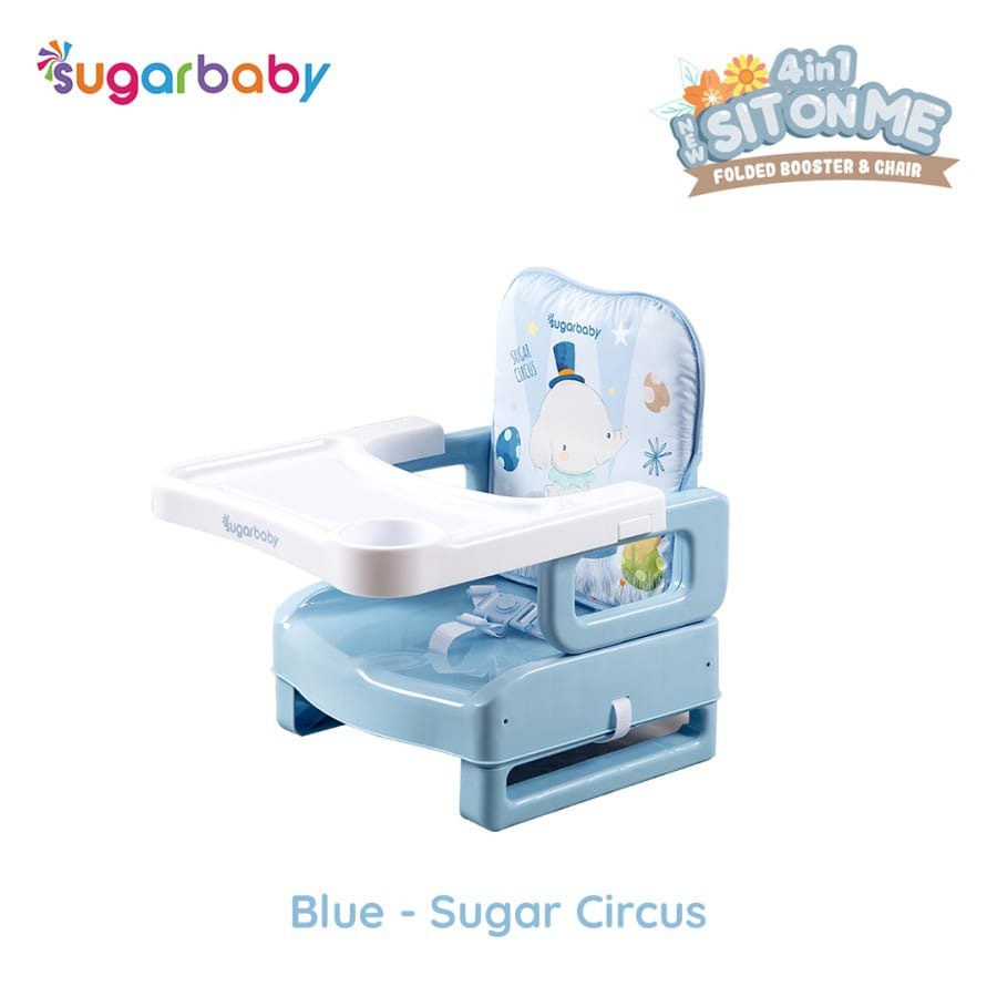 Sugar Baby 4in1 Folded Booster Seat + Chair Sit On Me / Kursi Makan