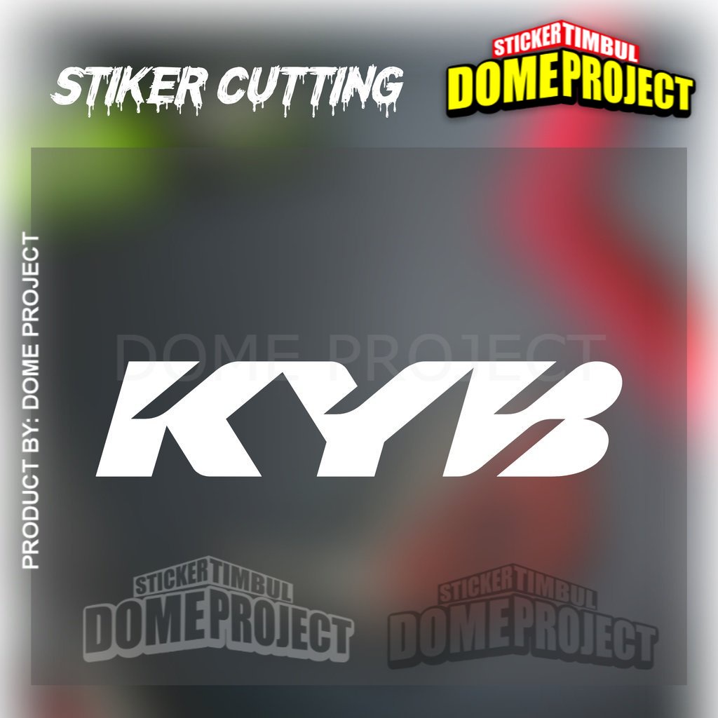 STIKER CUTTING KYB PREMIUM GRADE 5 VARIAN WARNA