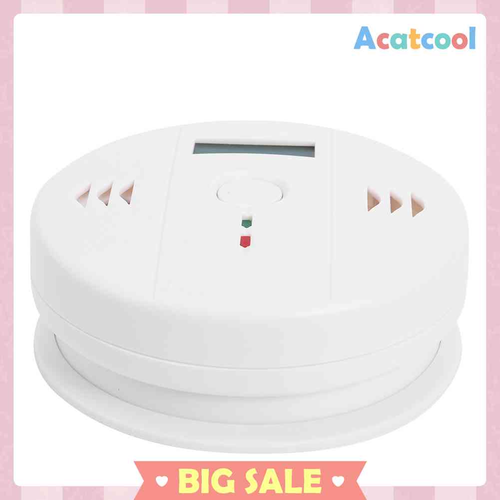 Alarm Sensor Karbon Monoksida Indikator LED Mudah Dipasang Untuk Rumah