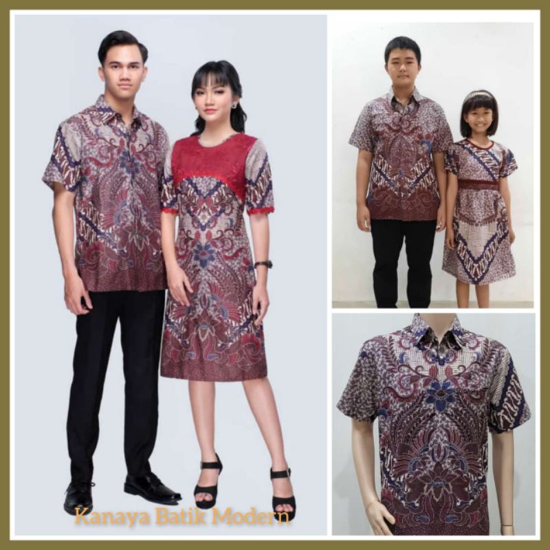 Batik Keluarga Dress Batik Couple Batik Sarimbit Batik Natal