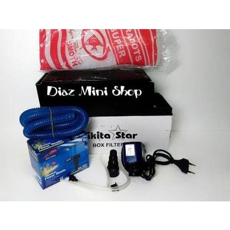 Paket Filter Aquarium Full Set Murah