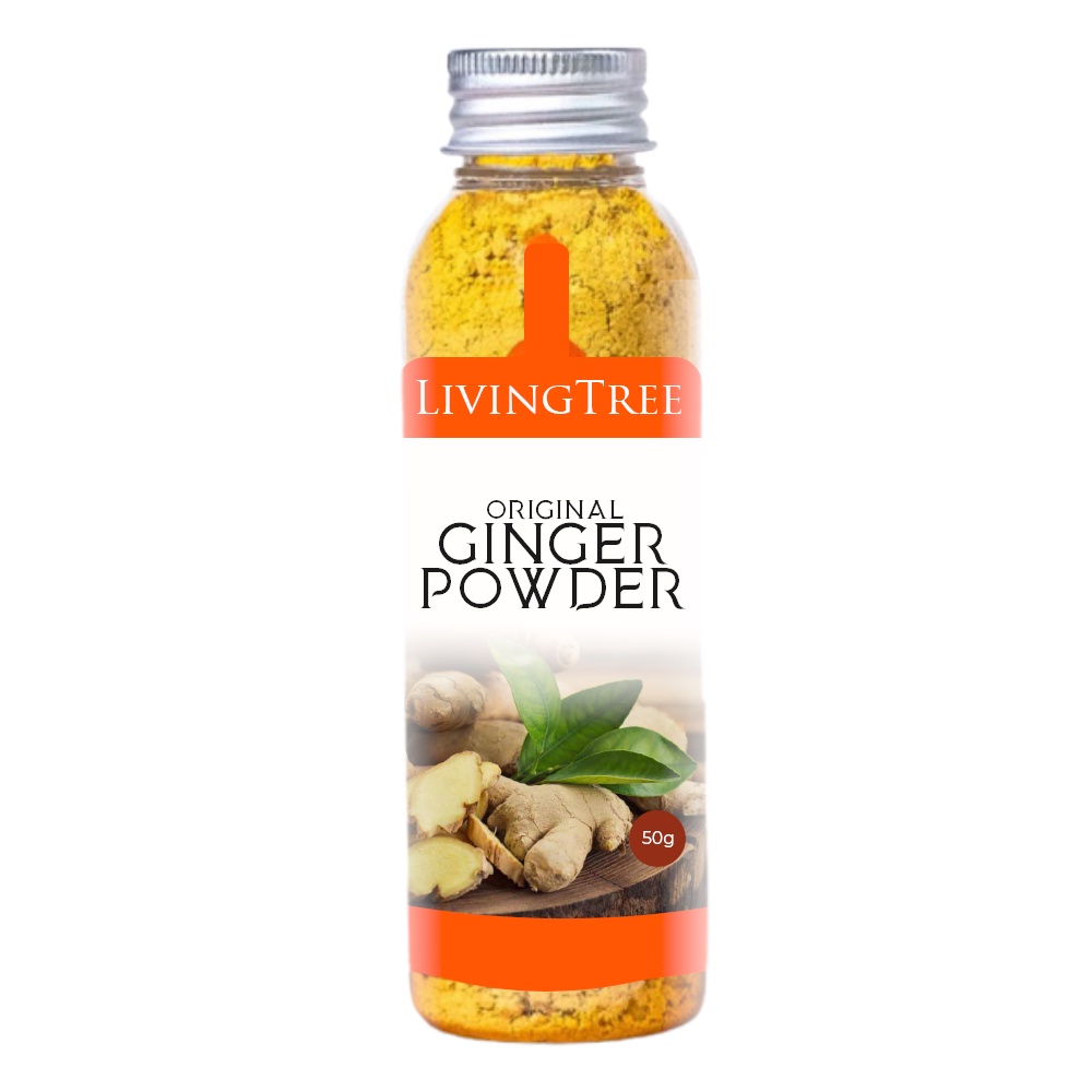 LivingTree Jahe Bubuk / Ginger Powder 50gr Original