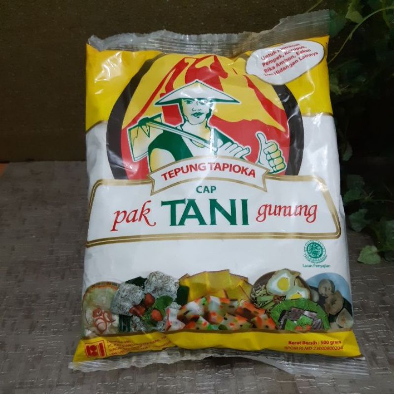 

TEPUNG TAPIOKA Rise brand/bola deli/pak tani/gunung agung