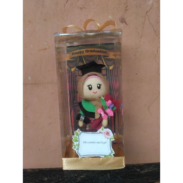 boneka flanel mika by request