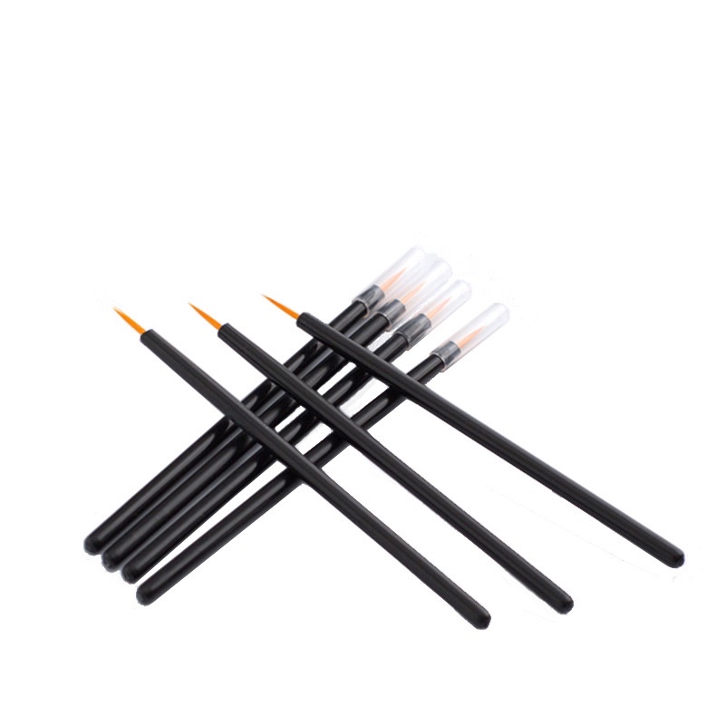 1PCS KUAS EYELINER Disposable Eyeliner Brushes  Eye Shadow Eyeliner Wand Cosmetic Brush Eyelash Extension Women Beauty Makeup Tools