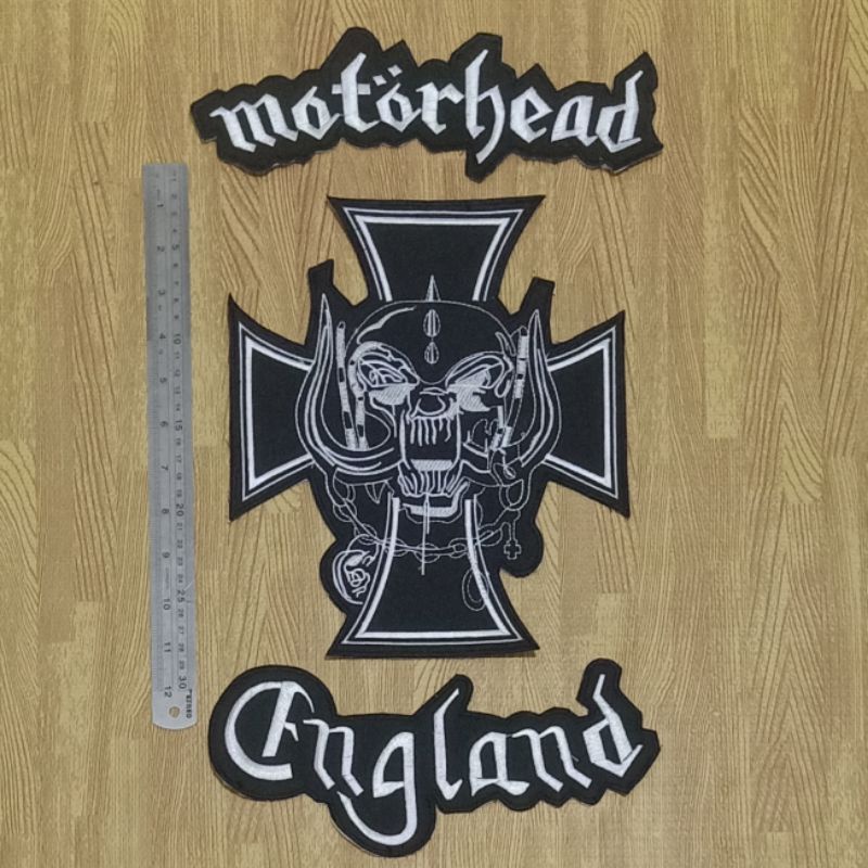 1 SET BACKPATCH MOTORHEAD BORDIR BESAR