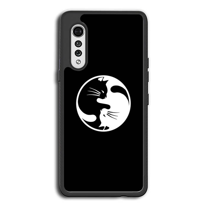 Hardcase Casing Hp Case LG Velvet V60 V50 V40 ThinQ 5G Yin Yang Cats YD0570