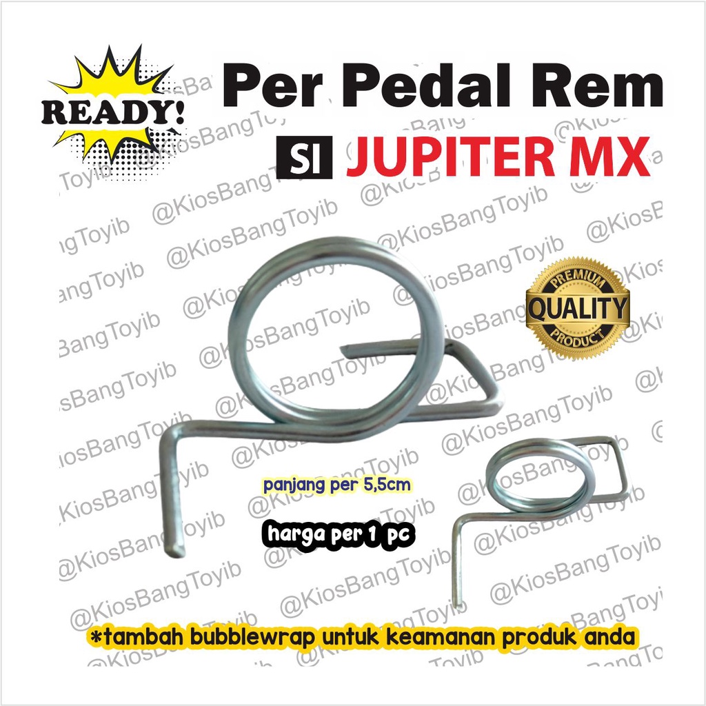 Per Peer Pir Pedal Injakan Rem Belakang Yamaha Jupiter MX Vega ZR (SI)