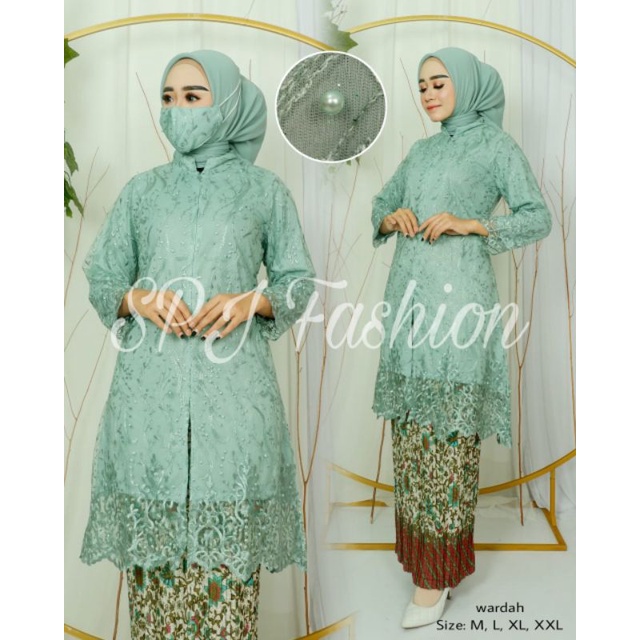 Set Kebaya Tunik Busui / Tunik Brokat / Kebaya Modern / Kebaya tile / Kebaya Favorite / Batik Couple/set kebya pesta set kebaya kondangan set kebaya pesta/tunik busui/tunik modern