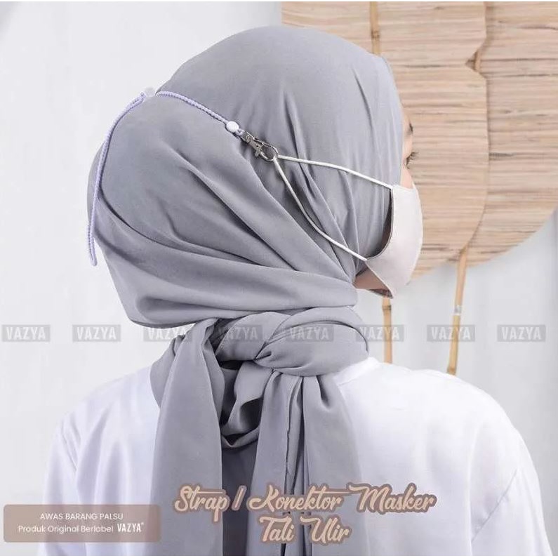 Strap Masker Hijab | Konektor Masker Pria & Wanita | Pengait Tali Masker