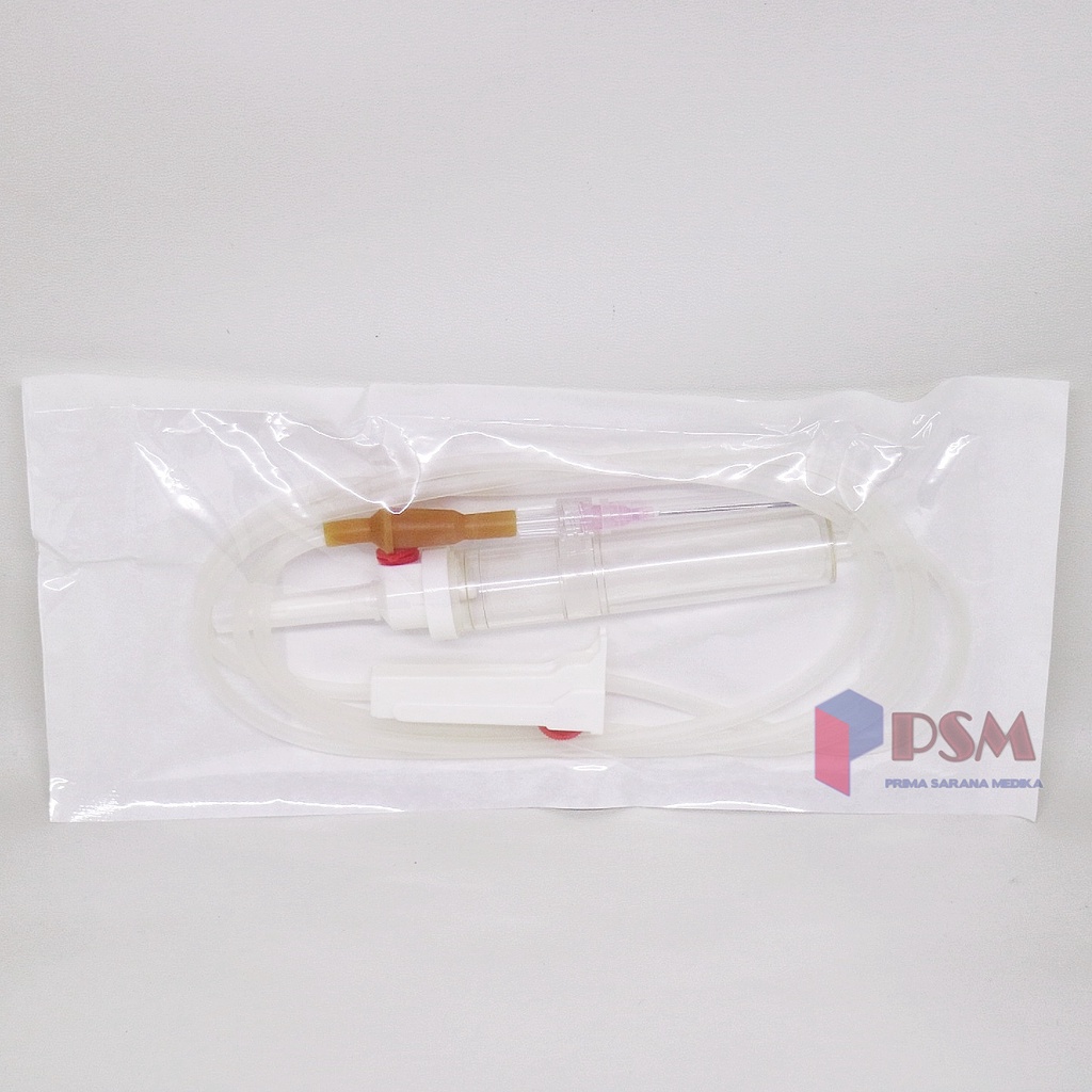 Hexacare Disposable Blood Transfusion Set / Selang Transfusi Darah Gea Cosmo