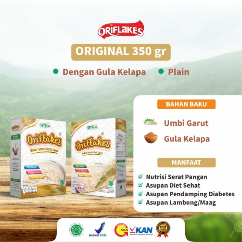

Oriflakes Original Plain 350 GR