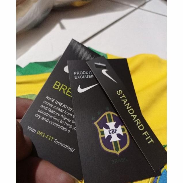 T0P JERSEY BRAZIL HOME 2021 JERSEY BRAZIL BAJU BOLA JERSEY FUTSAL JERSEY NICE
