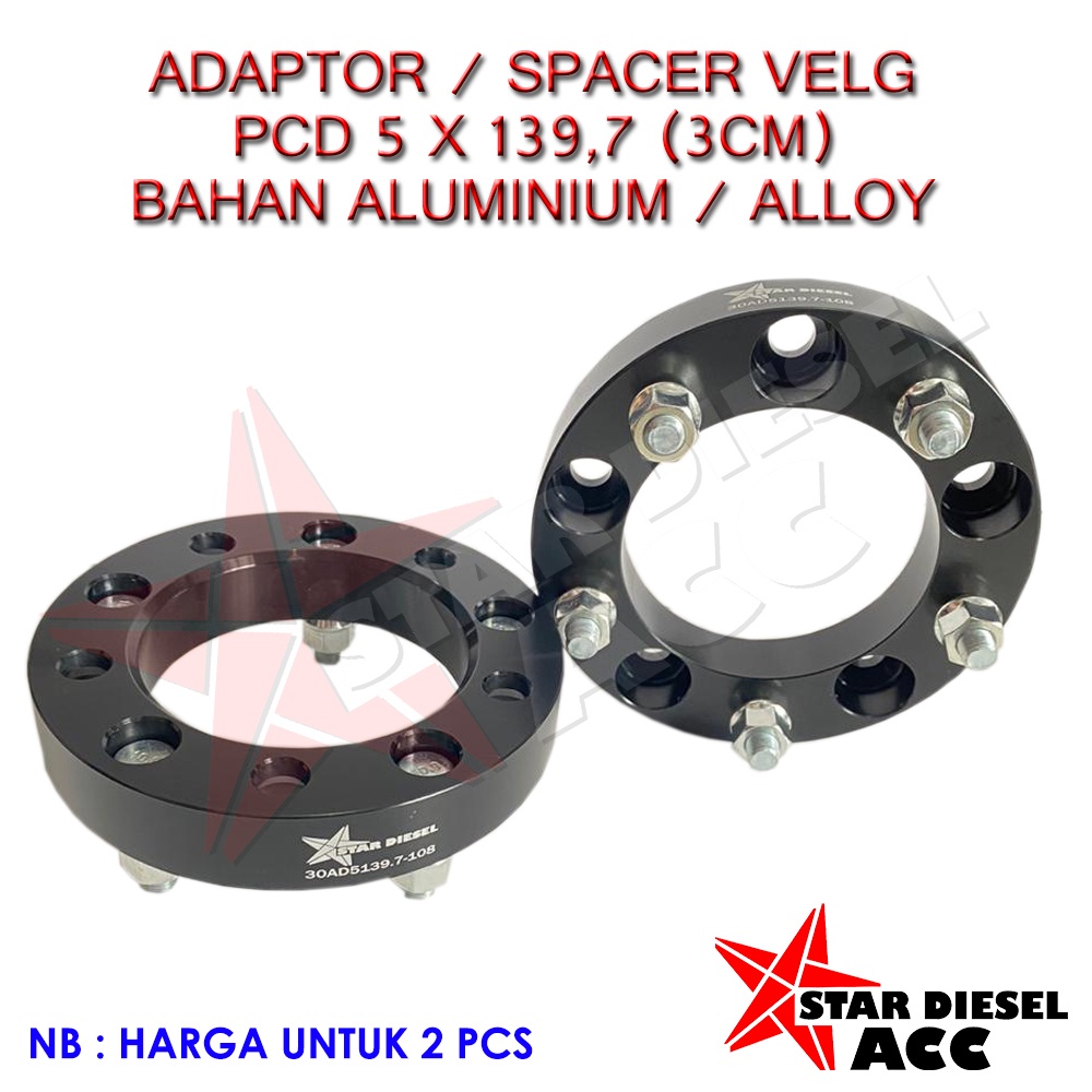 SPACER VELG PCD 5 X 139.7  3CM ADAPTOR VELG SUZUKI SIDEKICK