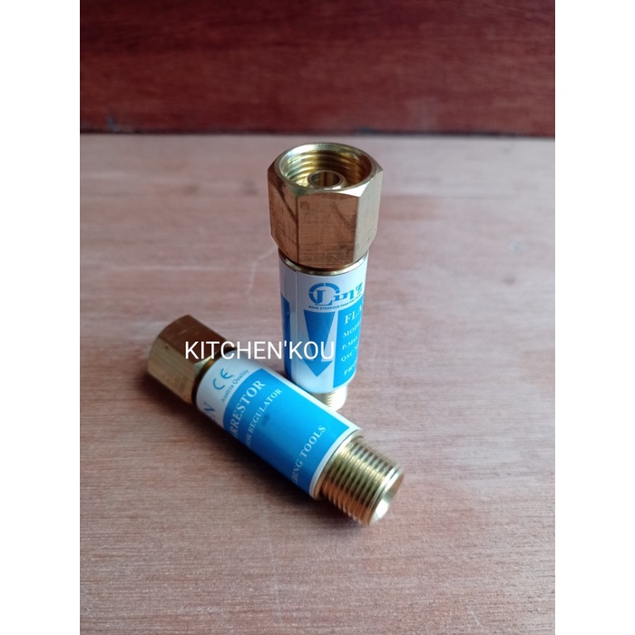Weld Flashback Arrestor Pengaman Regulator Acetylene / Flashback Oxygen