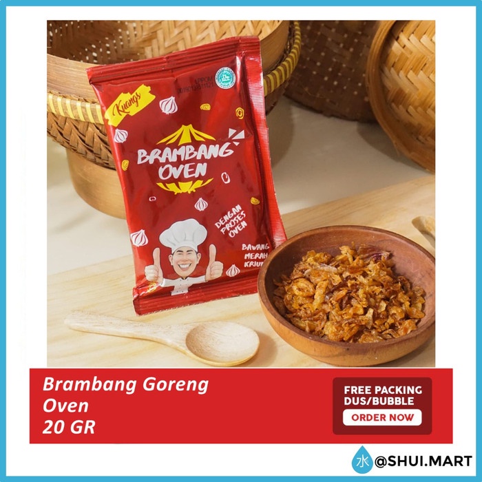 

Bawang Merah Oven isi 10 sachet - Bawang Goreng Oven 200gr