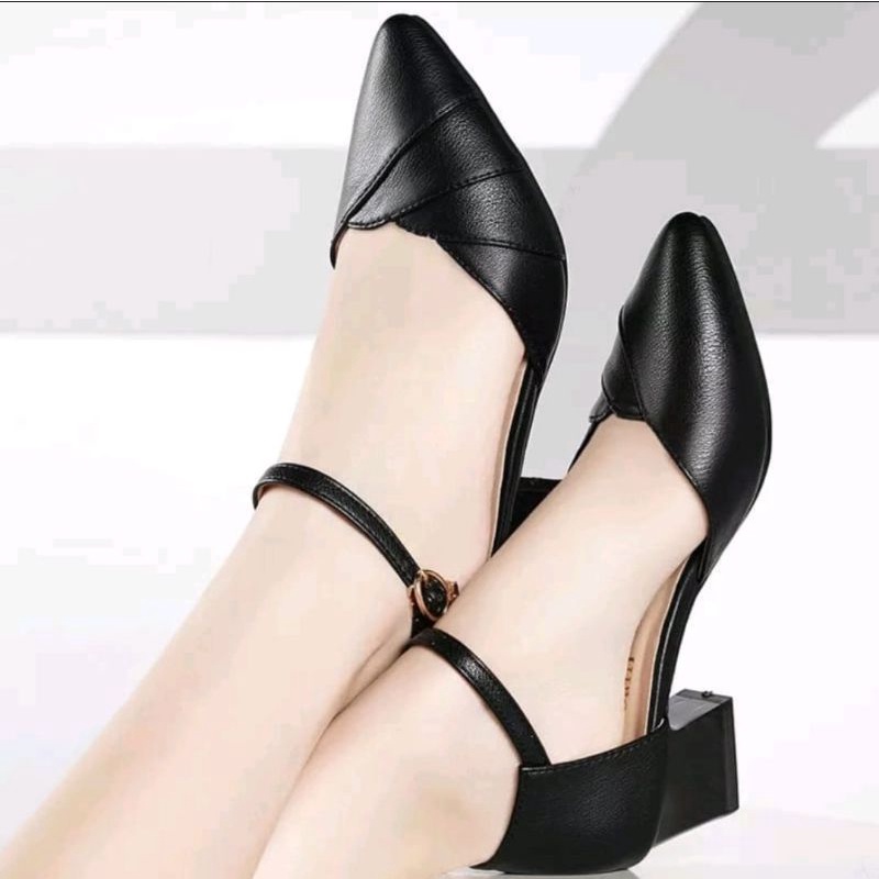 ABBUSHOES AG 18 bapau tali mules gamma 5cm