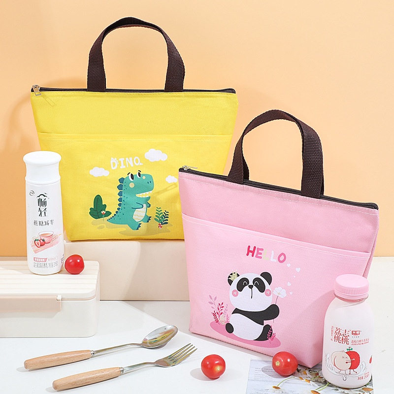 [BIG SALE] Lunch / Cooler Bag Tas Bekal Makanan ANIMAL 3 (free ice jelly.)