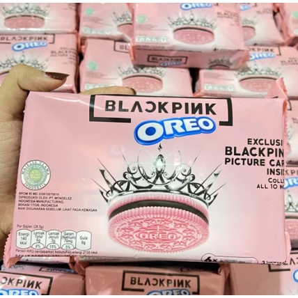 

oreo x blackpink + photocard limited edition