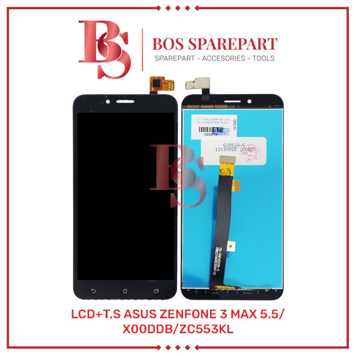 Lcd Touchscreen Asus Zenfone 3 Max 5.5 X00Ddb Zc553Kl