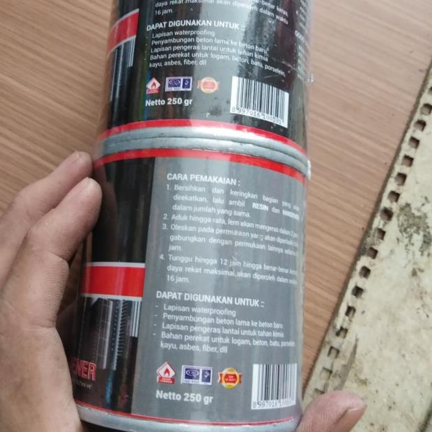 

dextone lem plastic steel epoxy 2x250gr