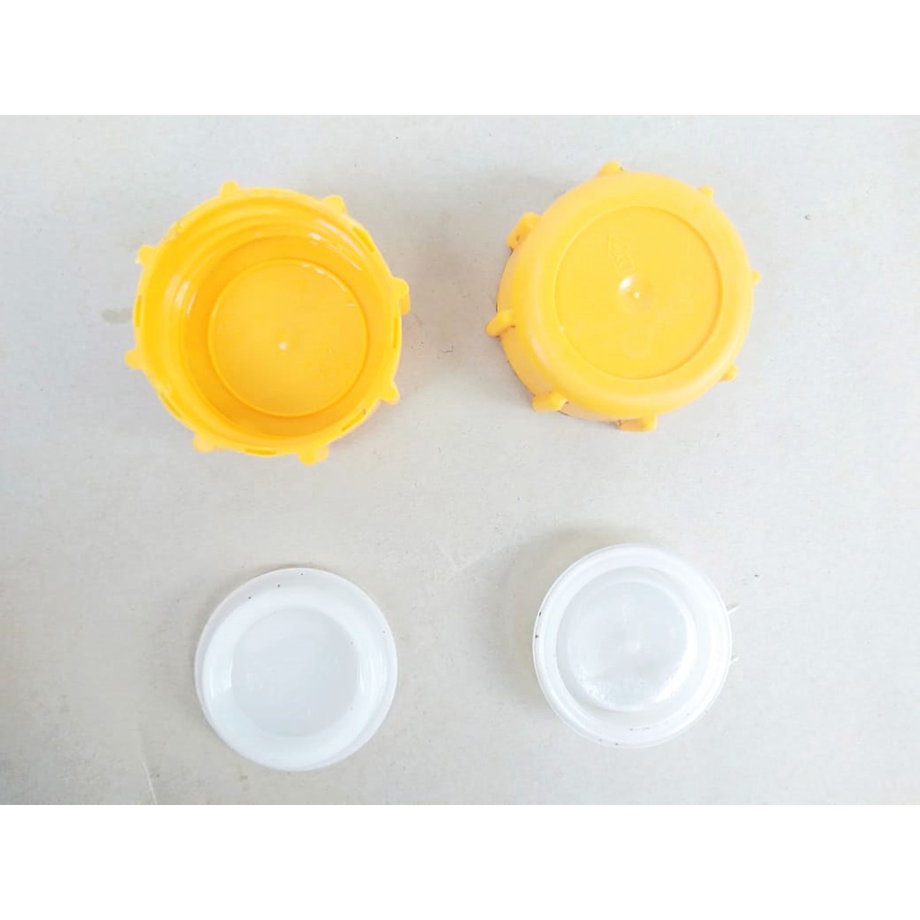 Tutup Jerigen Set Luar dan Dalam Ukuran Jerigen 18 / 20 / 30 / 35 Liter / Tutup Jerigen Bimoli / Tut