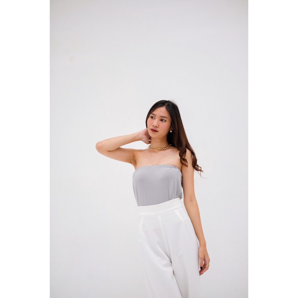 Kemben Tube Top Crop Top Tanktop Kemben Camisole (bahan strech bisa sampai big size)