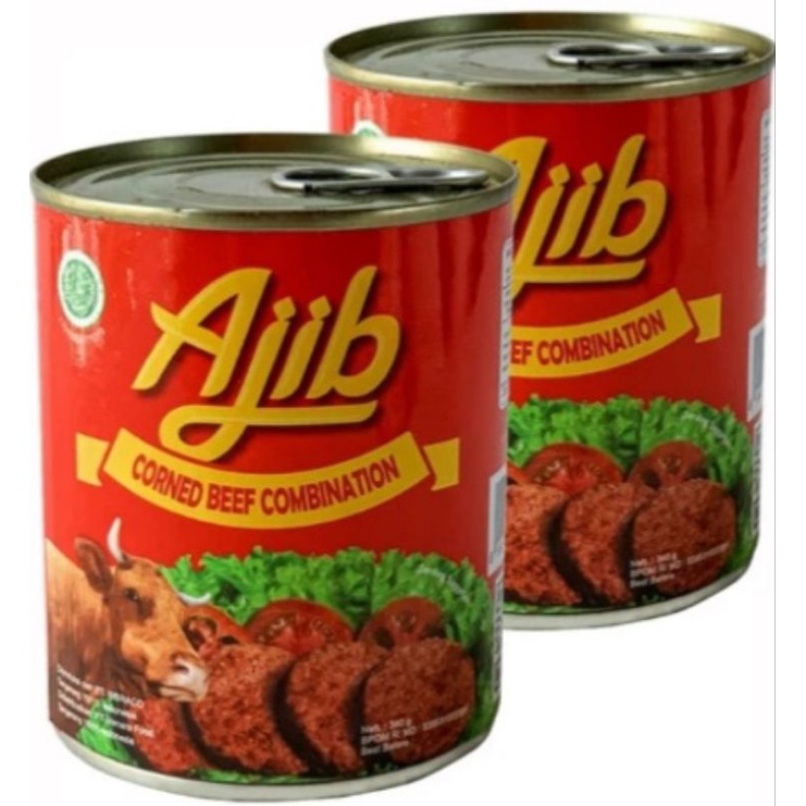 

Kornet Ajib 340gr Kornet Sapi