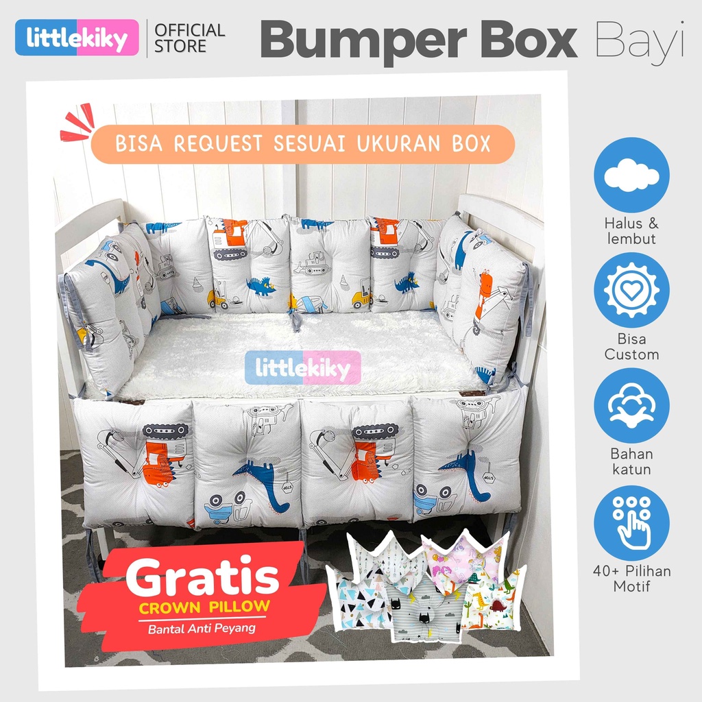 Bumper Box Bayi / Pelindung Box Bayi Premium