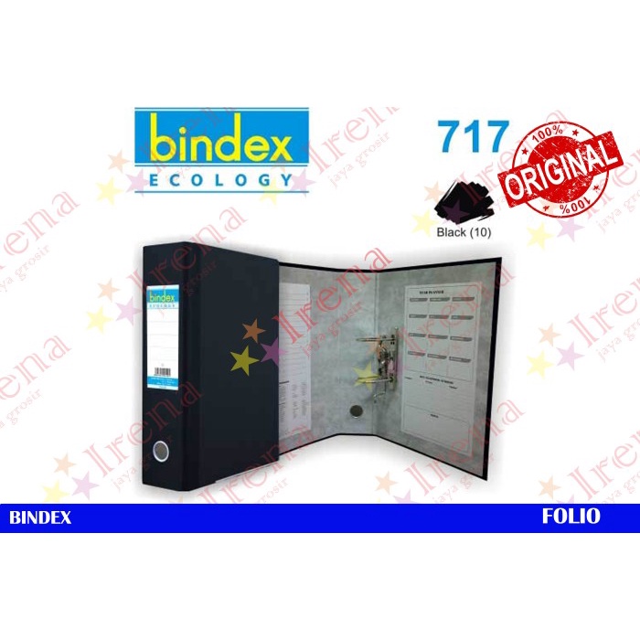 

Odner Bindex Hitam Biru 717