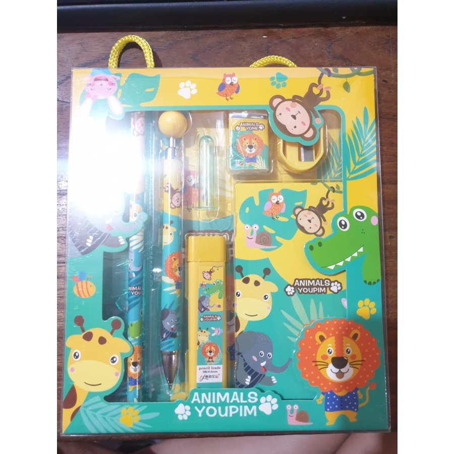 

Set Alat Tulis Anak Stationery Anak Kode 9930 animal