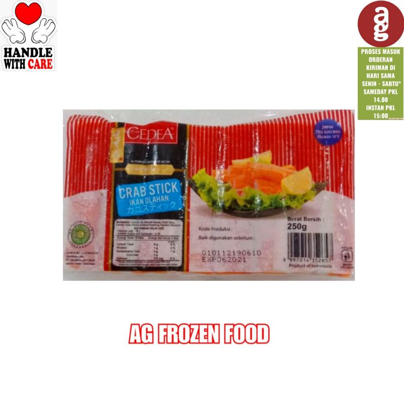 

Cedea Crab Stick 250 Gram