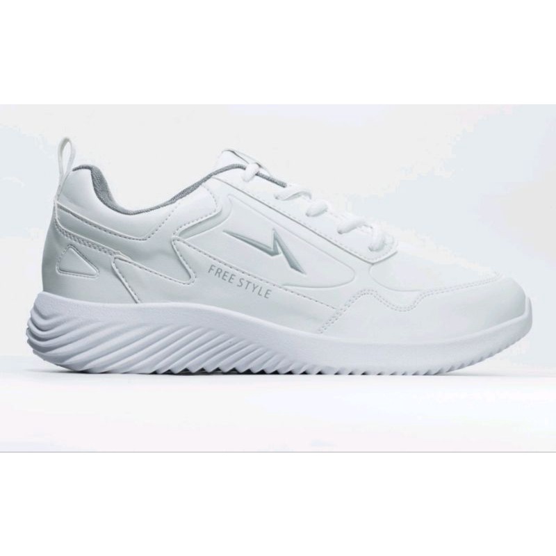 PRELOVED Sepatu ORI ANDO Sneakers Ehner Pria Dewasa - Putih SIZE 43